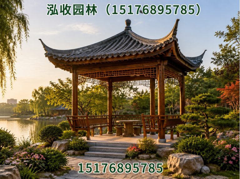 兰州京津冀防腐木工程展示图